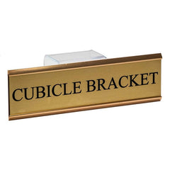Cubicle Wall Bracket Name Plate
