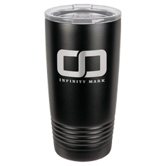 20 oz. Stainless Steel Vacuum Insulated Ringneck Tumbler with Clear Lid