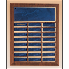 Solid American Walnut Perpetual Plaque