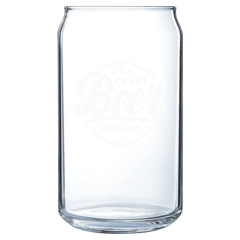 16 oz. Can Glass