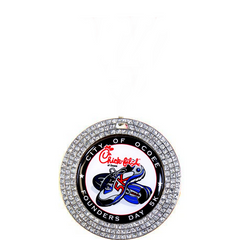 Silver Glitter Medal Series