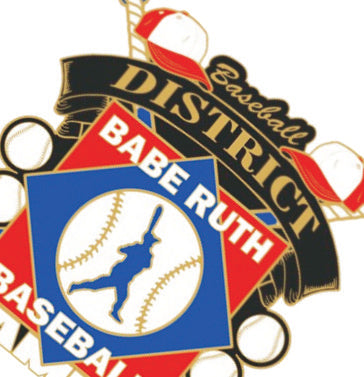 Babe Ruth District/State/Regional Pins