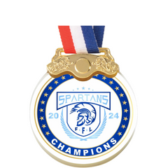 2.75" Glass Medallions