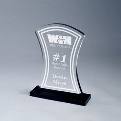 Starfire Acrylic Hour Glass Award