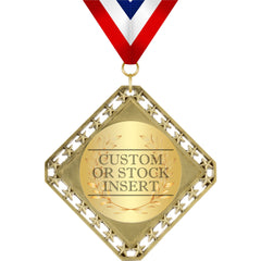 Exclusive Diamond Medal with Insert