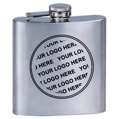 Laserable Flask - 6 Oz