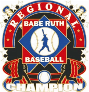 Babe Ruth National Baseball Regional Champion Pin