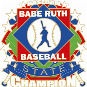 Babe Ruth National Baseball State Champion Pin