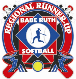 Babe Ruth National Softball Regional Runner-Up Pins