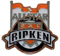 Cal Ripken Baseball "All-Star" Award Pin