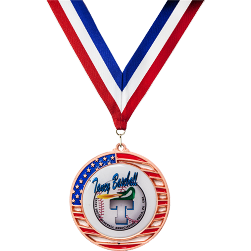 Patriotic Insert Medals