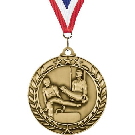 Wreath Antique Medallion - Athletics