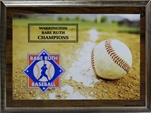 Graphic Plaque - Babe Ruth